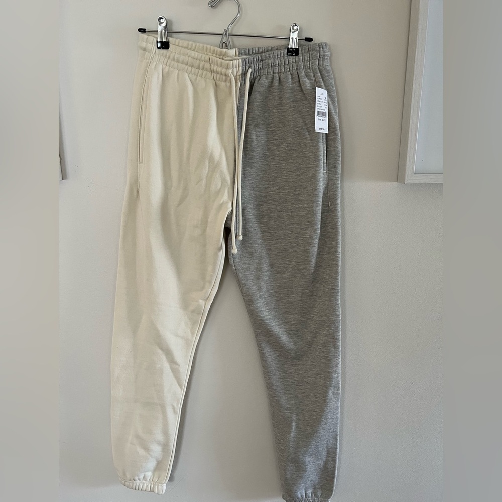 PacSun Color Block Sweat Pants NWT